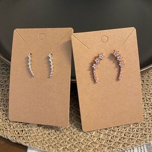 Ear climber stud Earrings